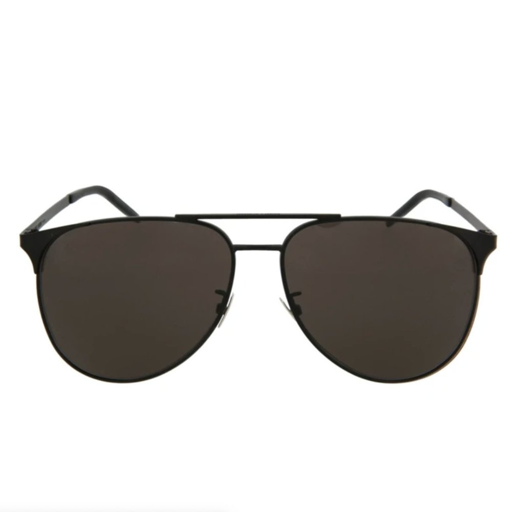 Saint Laurent Men's Black Aviator Sunglasses! - Picture 2 of 4